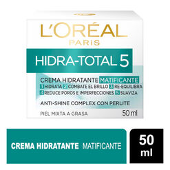 Loreal Crema Hidra Total 5 Matte x 50 mL