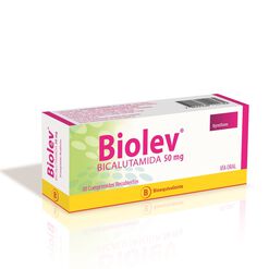 Biolev 50 mg Caja 30 Comp. Recubiertos