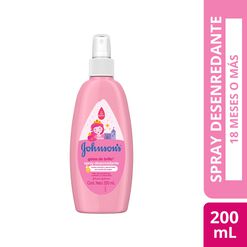 Spray Johnsons Desenredante Baby Gotas de Brillo 200 mL