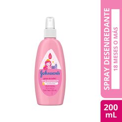 spray para peinar para niños johnsons® gotas de brillo® x 200 ml.
