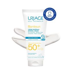 Protector Solar Uriage Bariesun Crema Mineral FPS 50+ 100 mL
