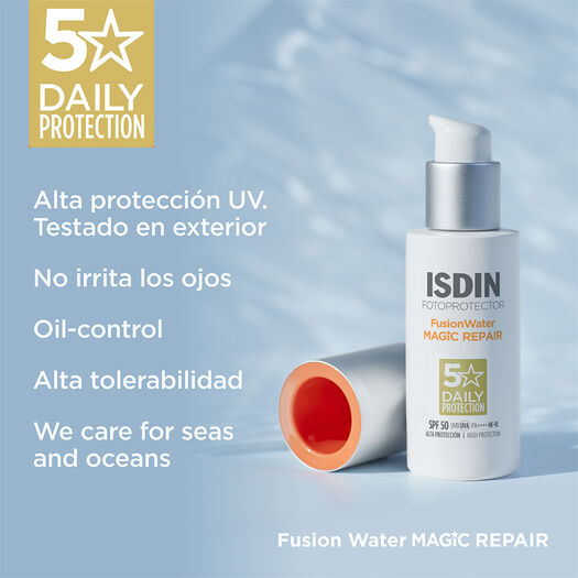 Protector Solar Fusion Water Magic Repair Color Spf50, , large image number 3