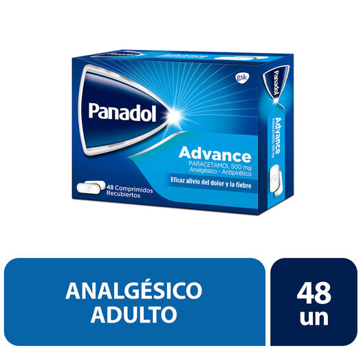 Panadol Advance 500mg x 48 Comprimidos, , large image number 0