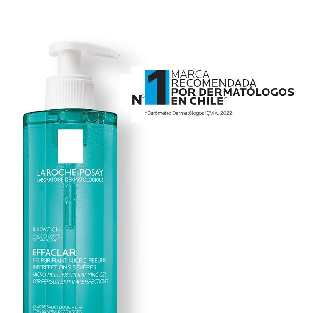 Limpiador La Roche Posay Facial Effaclar Gel Microexfoliante 400 mL, , large image number 1