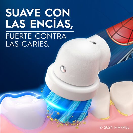 Cepillo De Dientes Eléctrico Oral-B Recargable Infantil Marvel Spider-Man 1 Unidad, , large image number 1