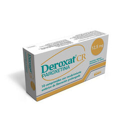 Deroxat CR 12.5 mg x 30 Comprimidos con Recubrimiento Entérico de Liberación Prolongada