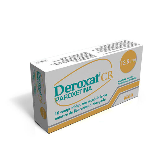 Deroxat CR 12.5 mg x 30 Comprimidos con Recubrimiento Entérico de Liberación Prolongada, , large image number 0