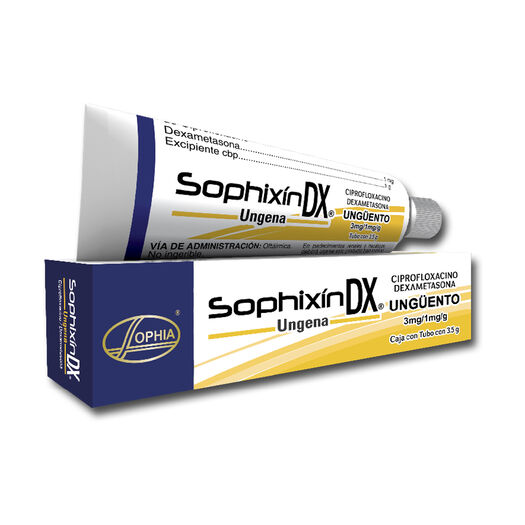 Sophixin DX Ungena 0.3 % x 3 g Ungüento Oftálmico, , large image number 0
