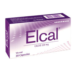 Elcal 320mg x 30 Cápsulas