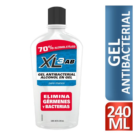 XL-3 AB Alcohol Gel Antibacterial x 240 mL, , large image number 0