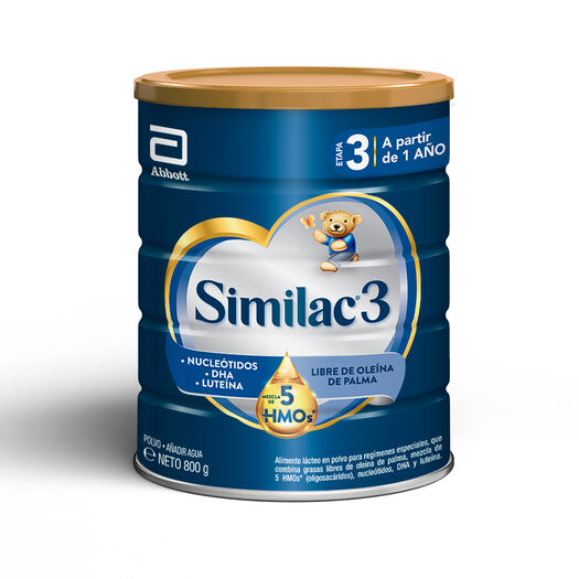 Fórmula Infantil Similac 3 Con 5hmo 800 g, , large image number 2