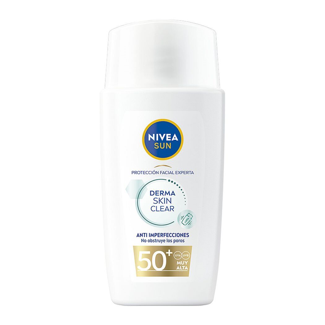 Protector Solar Nivea Sun Anti Imperfecciones FPS 50+ 40Ml, , large image number 1