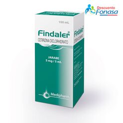 Findaler 5 mg/5 ml x 100 ml Jarabe