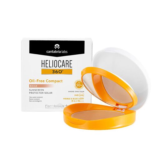 Heliocare Color Oil Free Light FPS 50+  x 10 g Polvo Compacto, , large image number 0