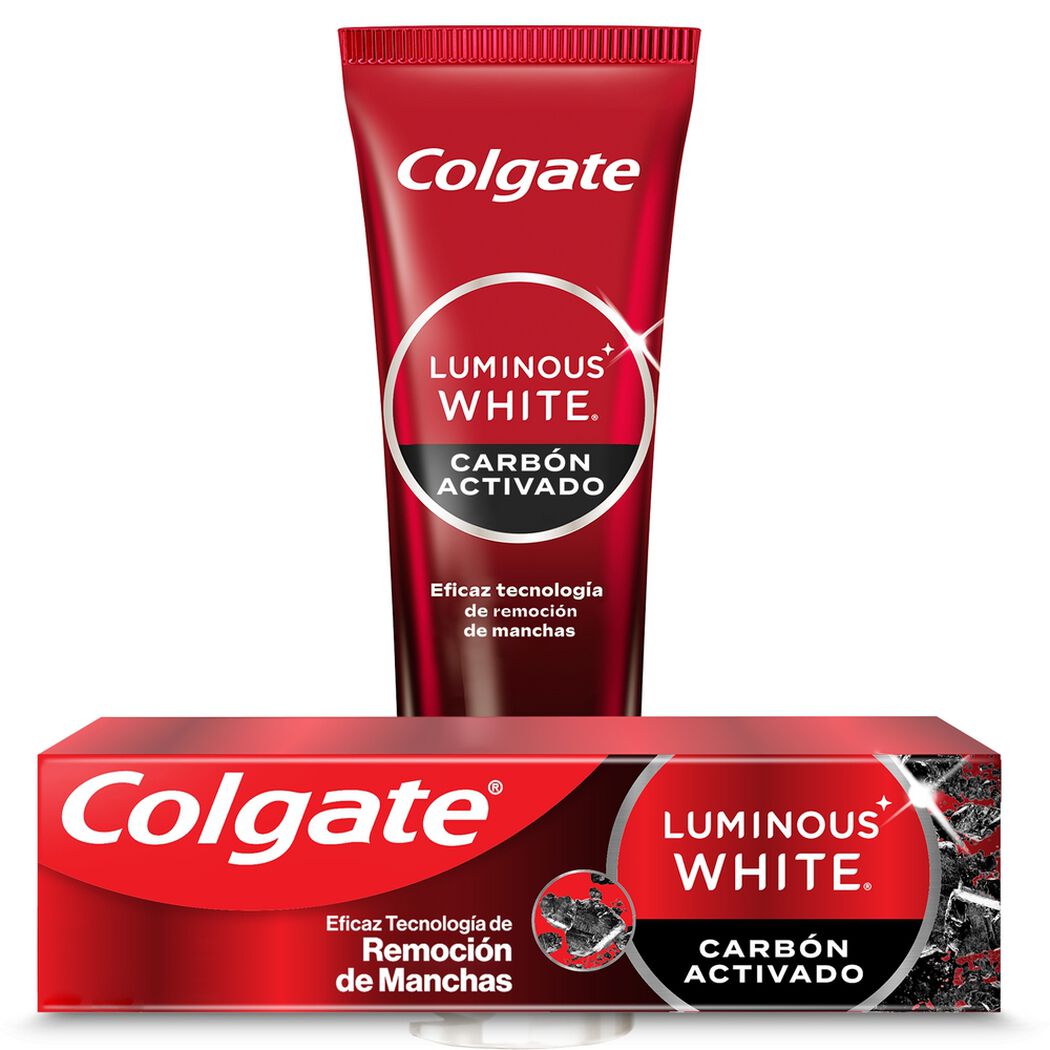 Pasta Dental Colgate Luminous White Carbón Activado 125 mL, , large image number 0