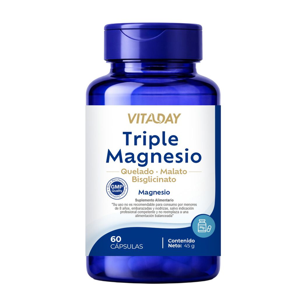 Triple Magnesio x 60 c&aacute;psulas, , large image number 0
