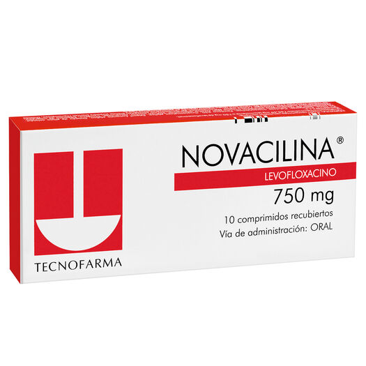 Novacilina 750 mg x 10 Comprimidos Recubiertos, , large image number 0
