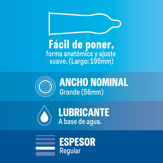 Durex Condones Clásico 12 unidades, , large image number 1