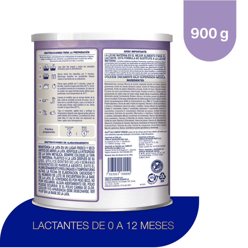 Fórmula Infantil S-26 Comfort Alula Gold 900 g, , large image number 1