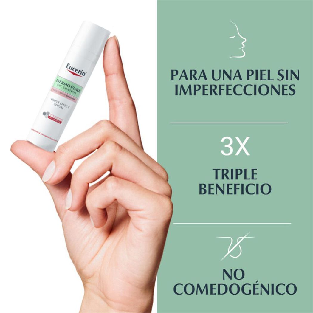 Serum Eucerin Triple Efecto Dermopure Oil Control 40 mL, , large image number 3