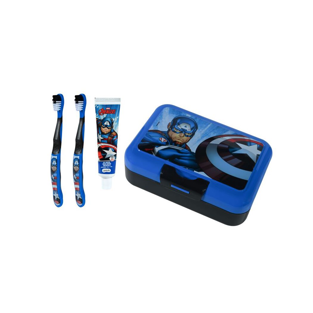 Set Oral Care (Back To School): Lonchera + Pasta 50 Gr + 2 Cepillos Variedad De Liencias, , large image number 4