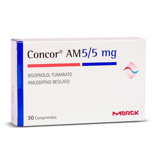 Concor AM 5 mg/5 mg x 30 Comprimidos, , large image number 0
