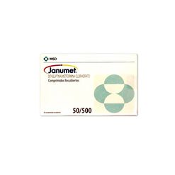 Janumet 50 mg/500 mg x 56 Comprimidos Recubiertos