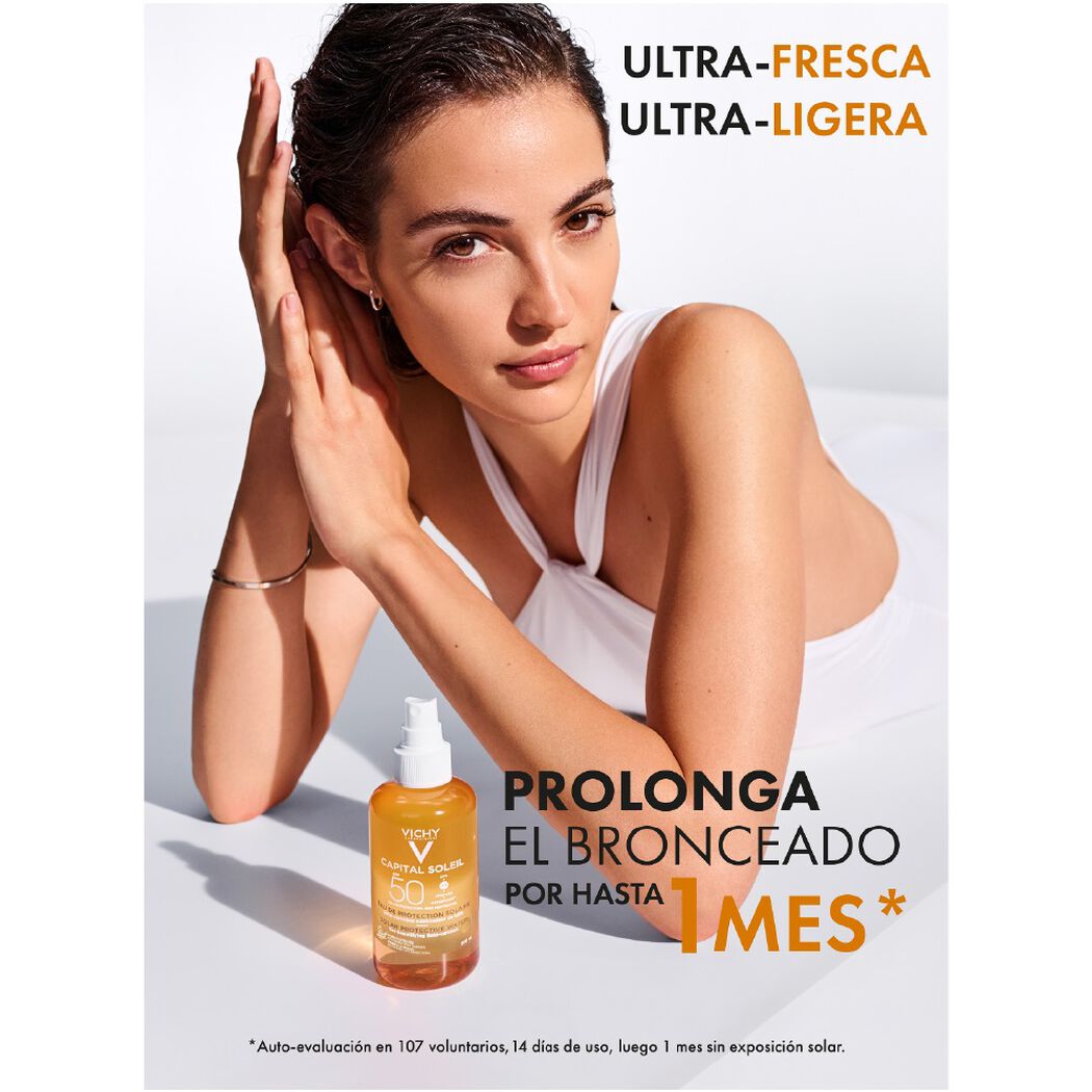 protector solar vichy agua bronce fps 50 200ml, , large image number 3