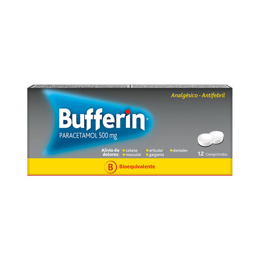 Bufferin 500Mg X 12 Comprimidos, , large image number 0