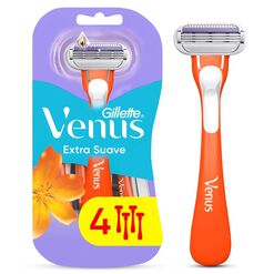 M&aacute;quinas de Afeitar Mujer Gillette Venus Extra Suave 4 un