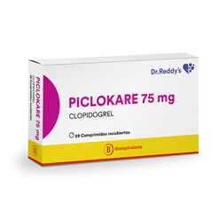 Piclokare 75 mg x 28 Comprimidos Recubiertos