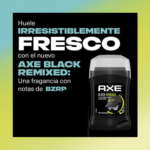 Axe Desodorante Barra Black Remixed 45 gr, , large image number 3