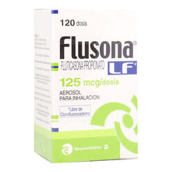 Flusona LF 125 mcg/Dosis x 120 Dosis Aerosol para Inhalación