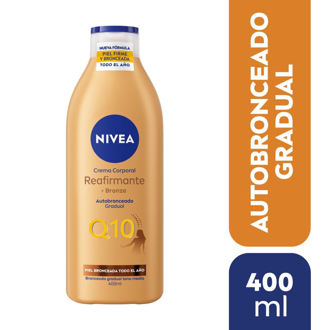 Crema Nivea Body Autobronceante Bronze Q10 400mL, , large image number 0