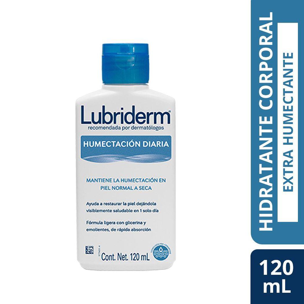 Crema Corporal Lubriderm Humectaci&oacute;n Diaria 120 mL, , large image number 0