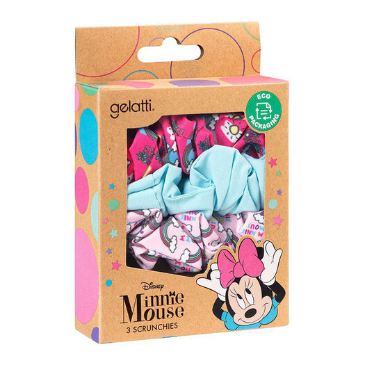 Scrunchies Gelatti Minnie Mouse Mix 3 un, , large image number 0