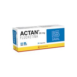 Actan 20 mg x 30 Capsulas