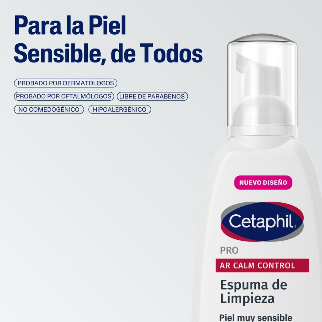 Espuma Limpiadora Cetaphil Facial PRO AR Control 236 mL, , large image number 3