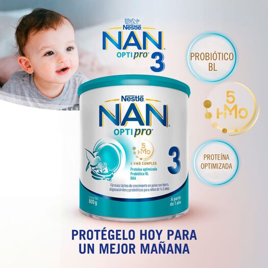 Fórmula Infantil Nan 3 Optipro 800 g, , large image number 1