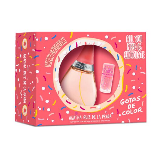 Agatha Ruiz Gotas(Edt50ml+Nailpolish), , large image number 0