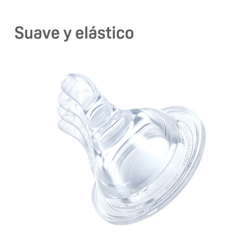 Tetina Pigeon Repuesto Boca Standard Talla M 2 un, , large image number 3