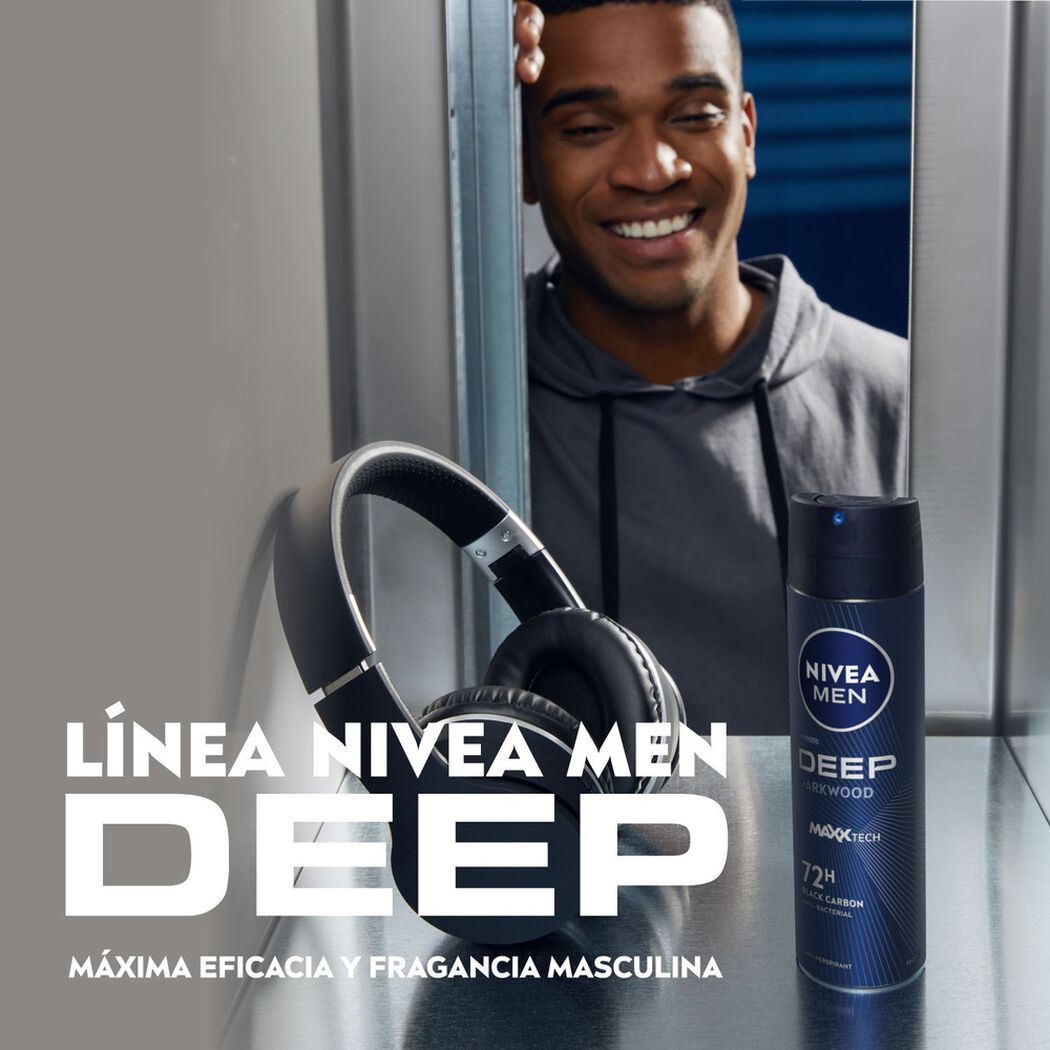 Desodorante Spray Nivea Deep 150Ml, , large image number 2