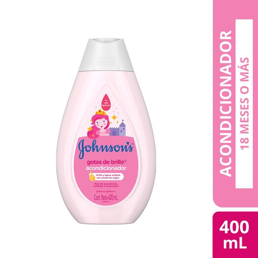 acondicionador para niños johnsons® gotas de brillo® x 400 ml., , large image number 0