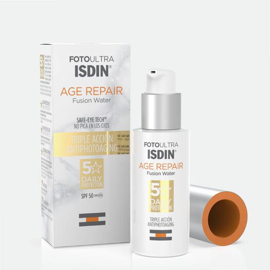 Isdin® Foto Ultra Age Repair Water Light Texture FPS 50+ x 50 mL, , large image number 0