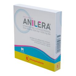 Anilera Anillo Anticonceptivo Vaginal 1 un
