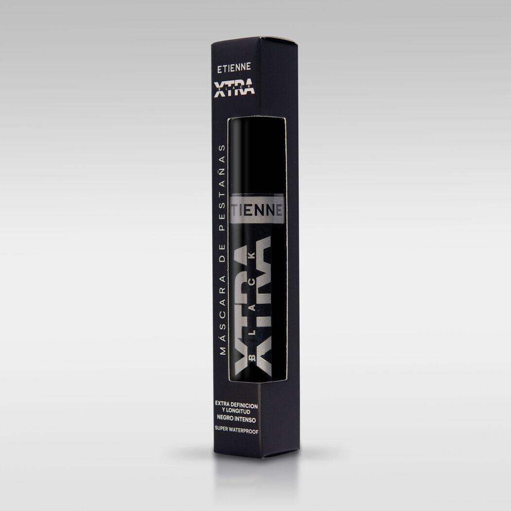 Mascara de pesta&ntilde;as Xtra Black Super Waterproof Etienne, , large image number 1