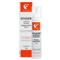 Xinder 0.05 % x 60 g Espuma Tópica