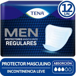 TENA Protector Masculino para incontinencia 12 unidades