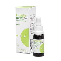 Eritrofer 50 mg/ml x 20 ml Solucion para gotas orales