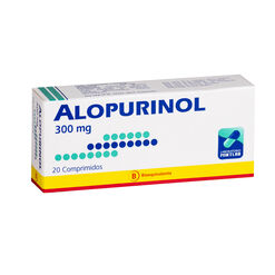 Alopurinol 300 mg Caja 20 Comp. MINTLAB CO SA